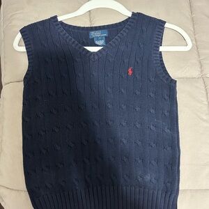 Polo by Ralph Lauren Navy Sweater Vest